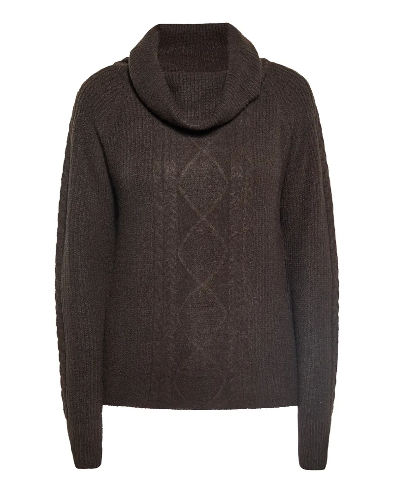 Usha Strickpullover Damen dunkelbraun Dunkelbraun