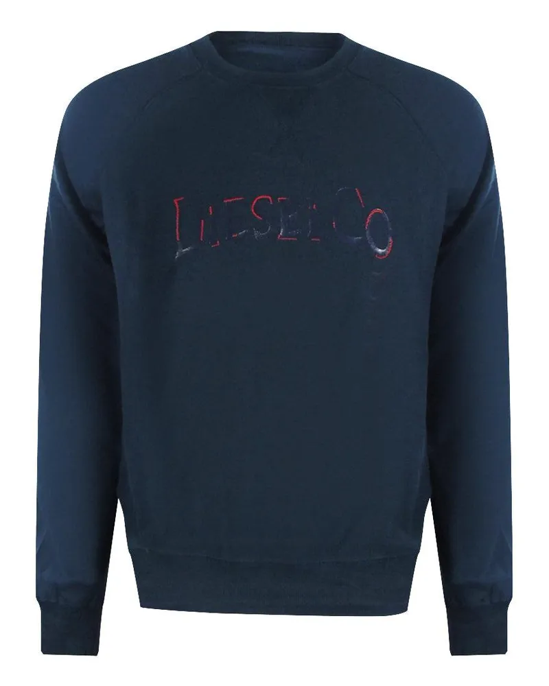 Diesel Total Eclipse" Sweatshirt für Herren, Raglanärmel (Blau Blau