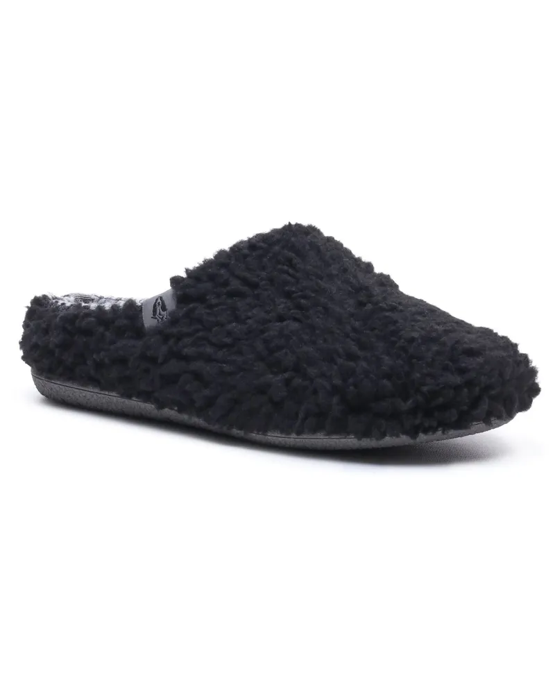 Hush Puppies Gute Textil Damen Schwarz Hausschuhe Schwarz