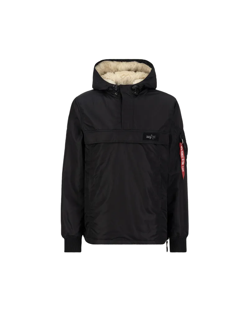 Alpha Industries HPO Anorak - Schwarz Schwarz