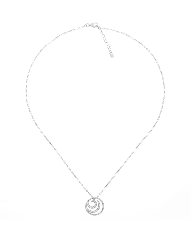 Orphelia Elaine' Damenkette mit Anhänger aus 925er Sterlingsilber – Silber ZH-7084 Silber