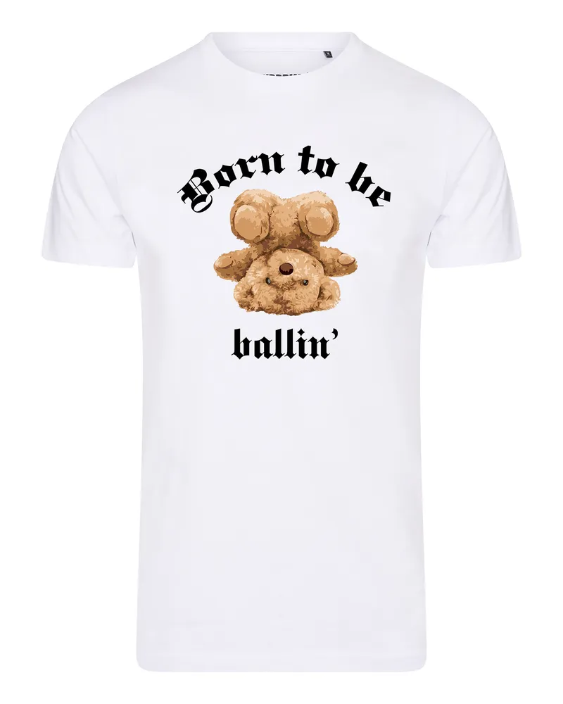 Ballin Born To Be Tee von  Est. 2013 in der farbe Weiss und in größe 3XL Weiß