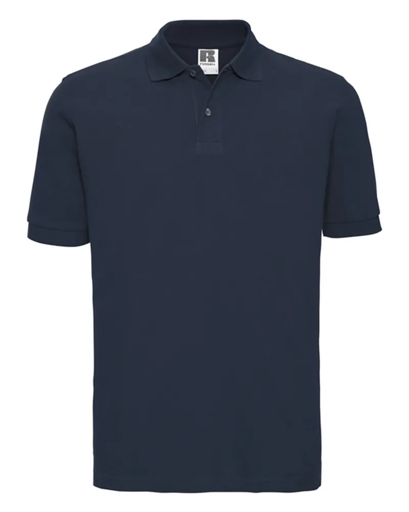 Russell Athletic Russell - "Classic" Poloshirt für Herren (Dunkelblau Marineblau