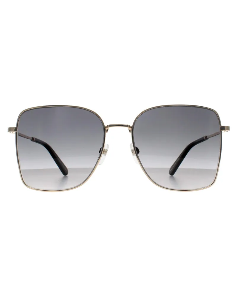 Marc Jacobs Square Damenbrille MARC 829/S, Dark Grey Gradient - Gold Gold