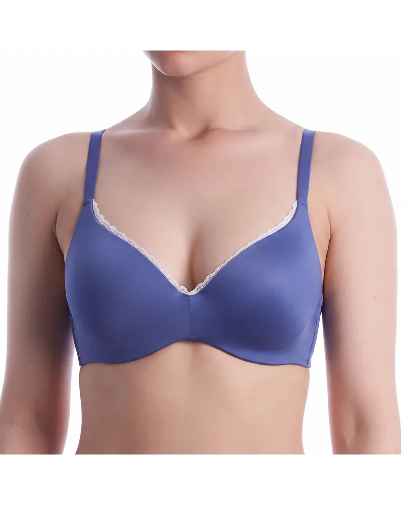 Playtex Damen-BH mit herausnehmbarem Bügel, 24 Stunden Tragekomfort, 4183 Blau