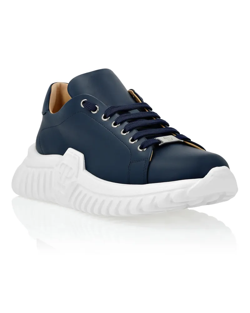 Philipp Plein Runner Sneaker Supersonic Dunkelblau