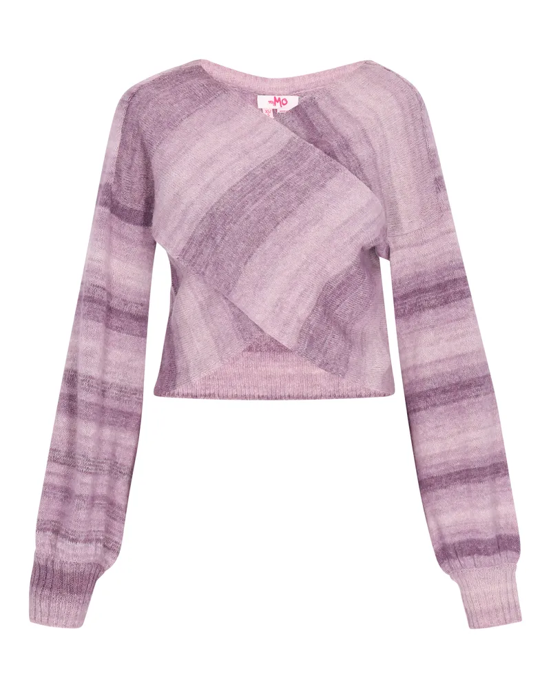 My Mo Pullover Frauen lila mehrfarbig Lila