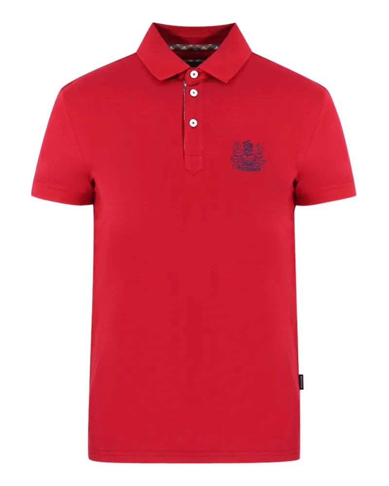 Aquascutum Aldis Rotes Poloshirt Rot
