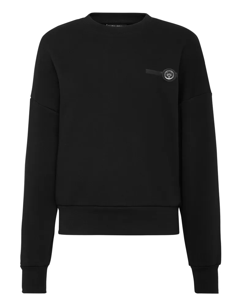 Philipp Plein Sweatshirt Basic Schwarz