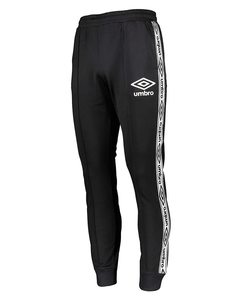 Umbro Black -Track -Hosen mit Geklebten von Männern geklebt Schwarz