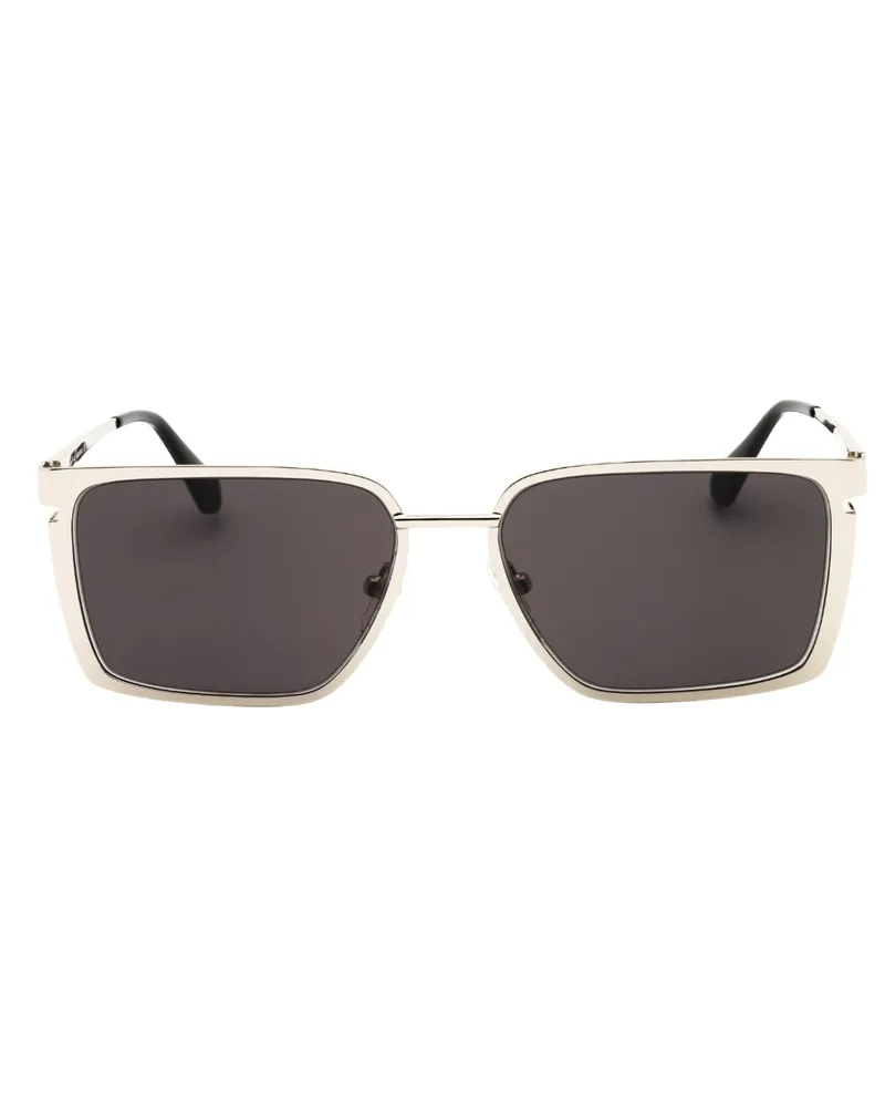 OFF-WHITE Yoder Sonnenbrille - Silber Silber