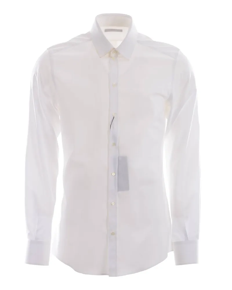 Dolce & Gabbana Men Long sleeve shirt Weiß