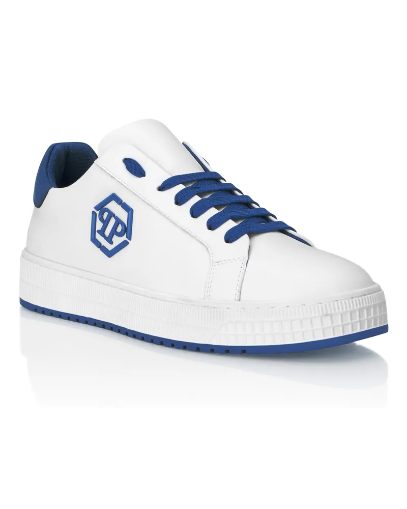 Philipp Plein Sneakers Neon Rock Low-Top Weiß
