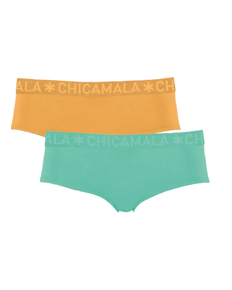 Muchachomalo Chicamala Slips – 2er-Pack – Damenunterwäsche Mehrfarbig