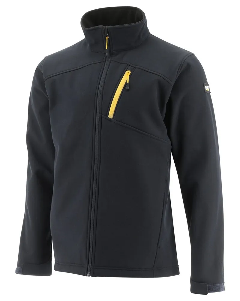 Caterpillar Footwear Unisex Essentials Schwarze Shell-Jacke Schwarz