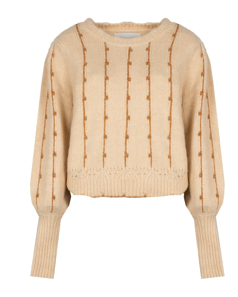 Silvian Heach Pullover Kuina Damen beige Beige