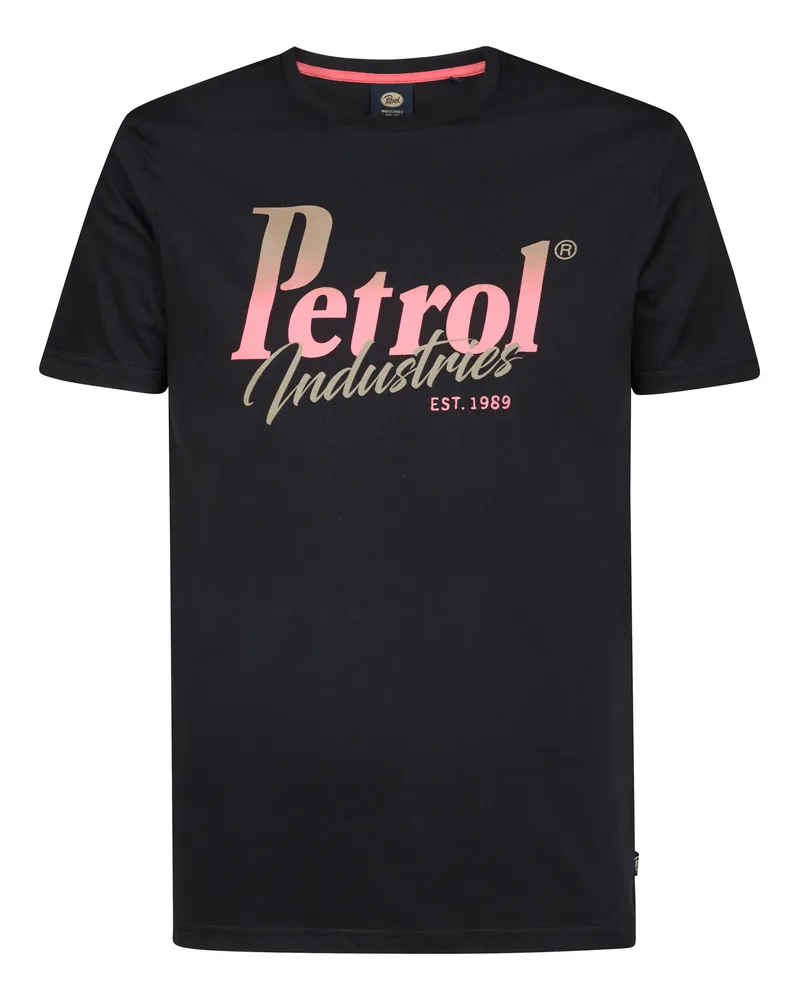 Petrol Industries T-Shirt Schwarz