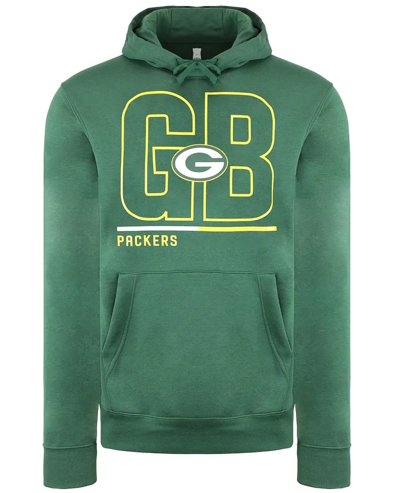 Nike NFL Green Bay Packers Club City Code Herren-Hoodie, Grün Grün