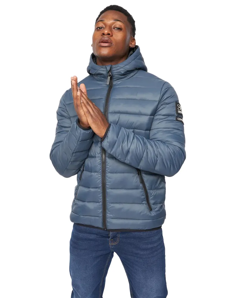 CrossHatch Gattering" Jacke für Herren (Jeansblau Blau