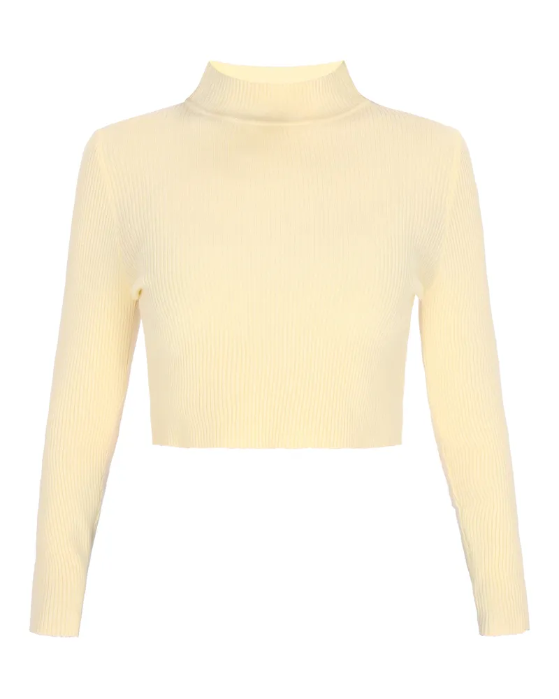 My Mo Pullover Frauen hellgelb Gelb