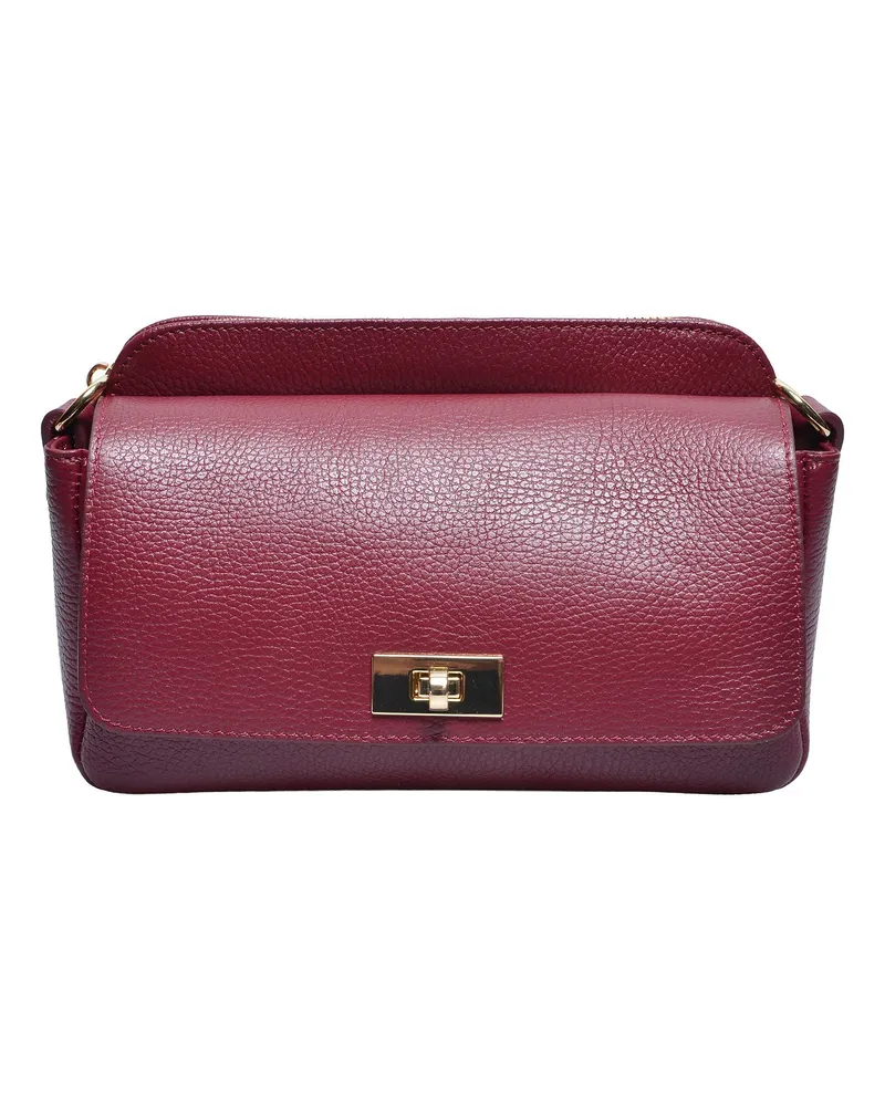 Luisa Vannini BORDEAUX Rindsledertasche Bordeaux