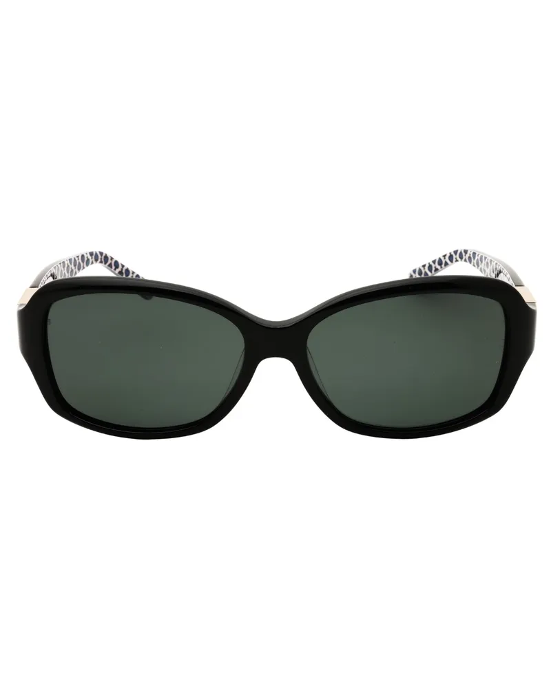 Kate Spade Annika Schwarze Polarisierte Sonnenbrille Schwarz