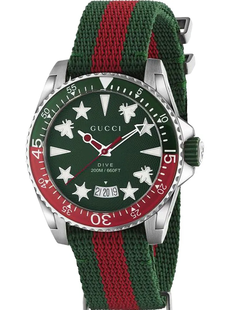 Gucci YA136339 Tauchuhr, 40 mm - Mehrfarbig Mehrfarbig