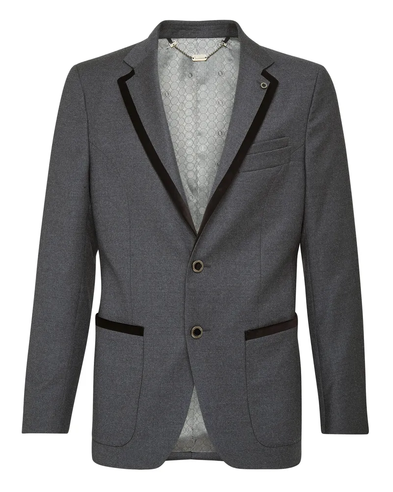 Billionaire Blazer Grau