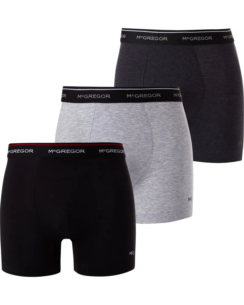 McGregor Boxershorts Grau 6er-Pack Grau