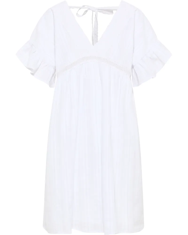 DreiMaster Kleid Damen Weiss Weiß