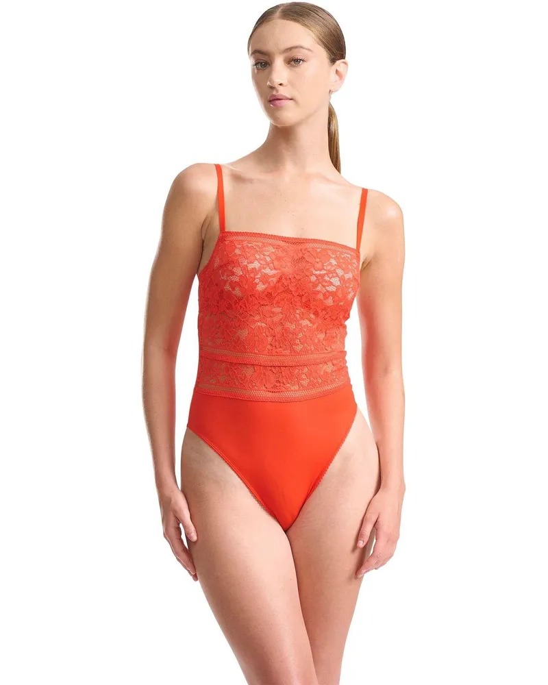 Wolford Bodysuit für Damen (Rot Rot