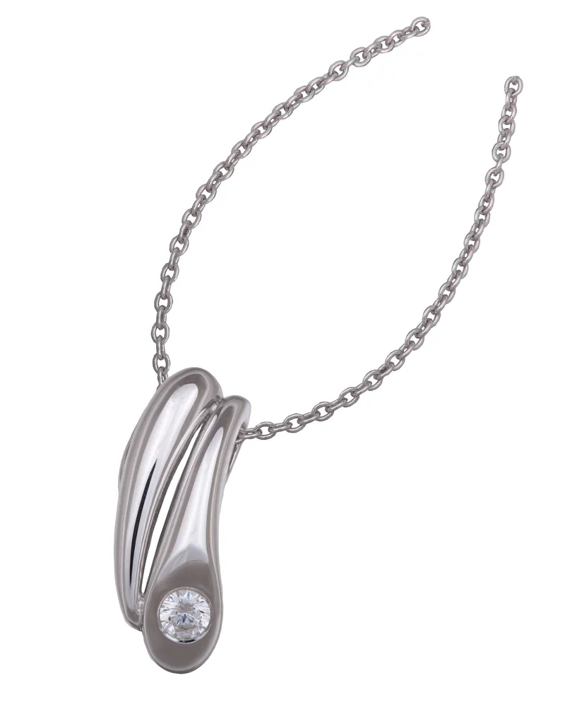Orphelia Damen Kette aus 925 Sterling Silber mit Anhänger - Silber ZH-4545 Silber