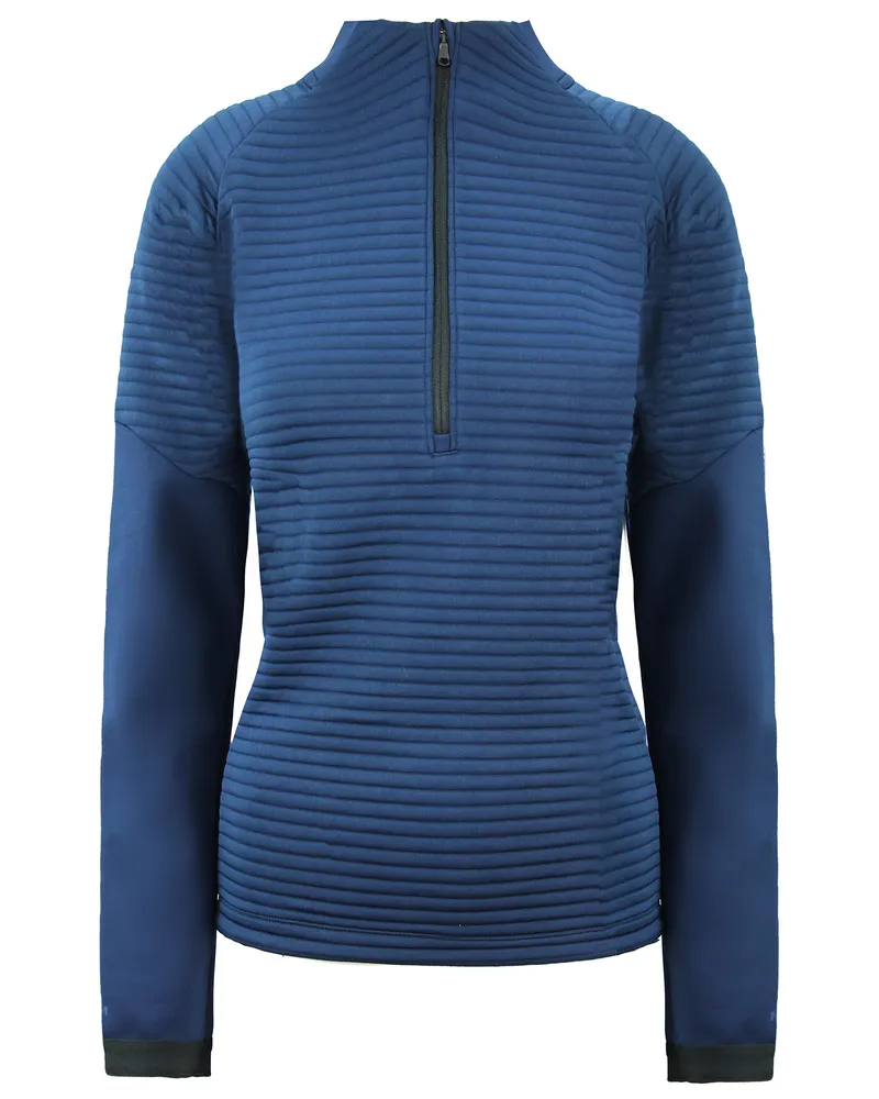 Under Armour Storm Golf Daytona ausgestattet halb Zipup Navy Womens Jumper 1317387 408 Marineblau