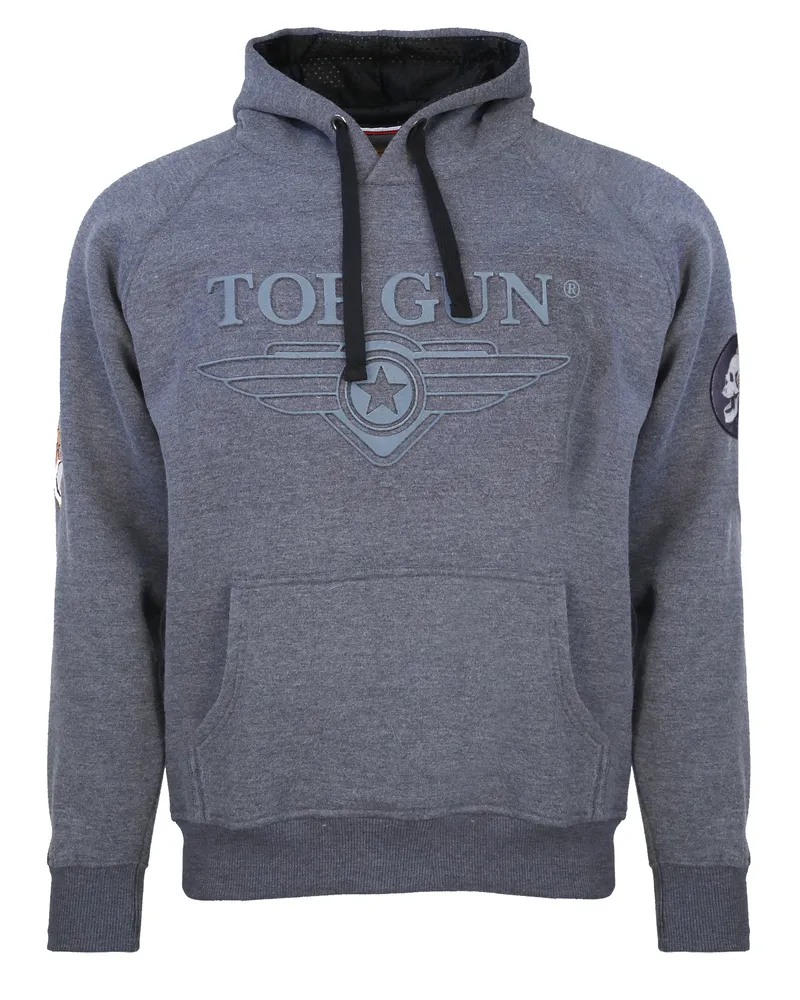 Top Gun Kapuzenpullover Simulator TG20191025 Marineblau