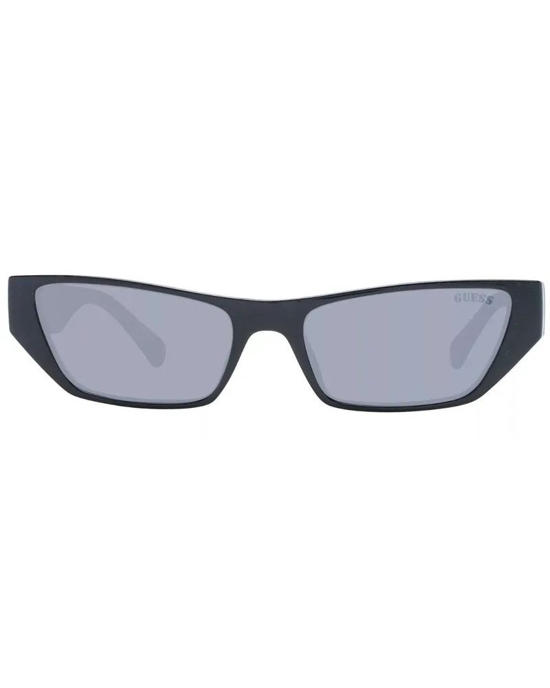 Guess Rechteckig-Sonnenbrille für Herren/Damen Unisex (Schwarz Schwarz