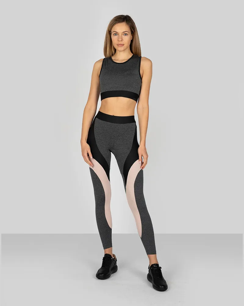 Trussardi Sport Top Damen grau Grau