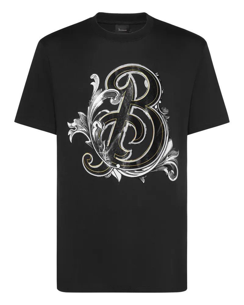 Billionaire T-Shirt mit Rundhals - Schwarz Schwarz