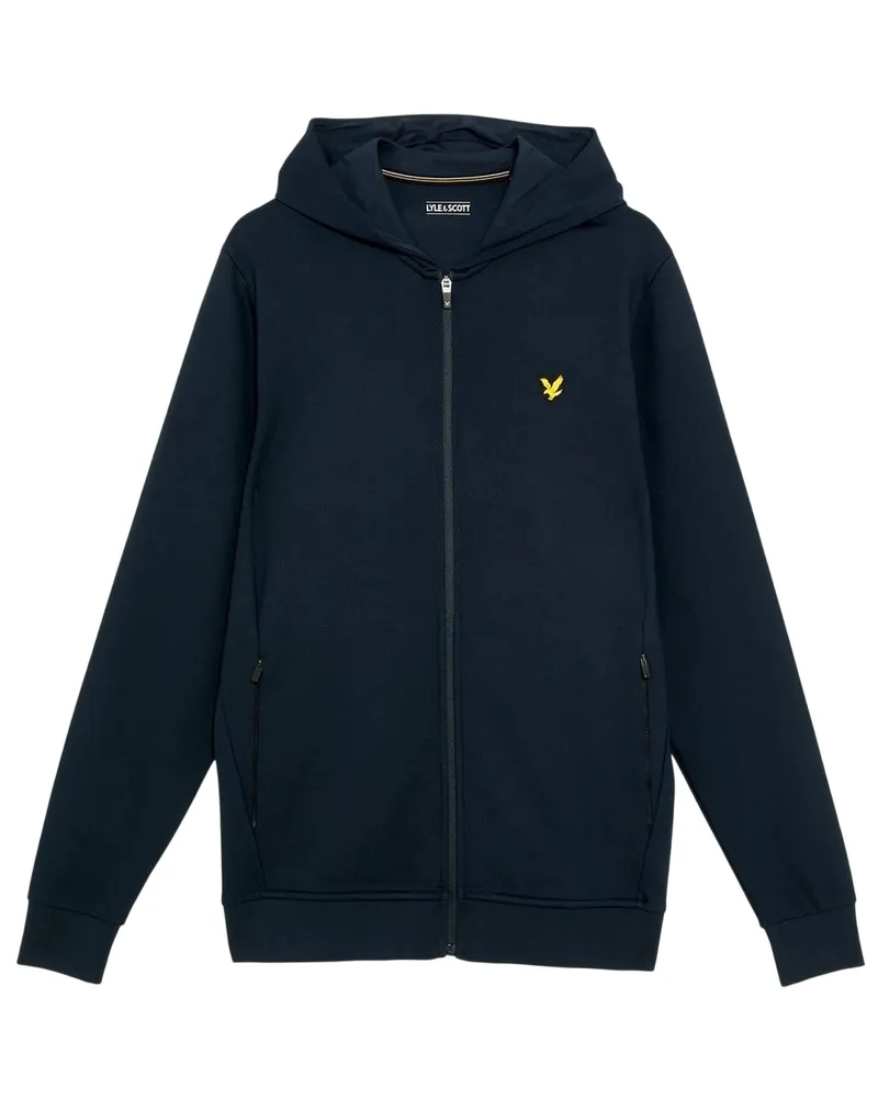 Lyle & Scott Hoodie mit durchgehendem Reißverschluss für Herren, Fleece (Dunkel-Marineblau Marineblau