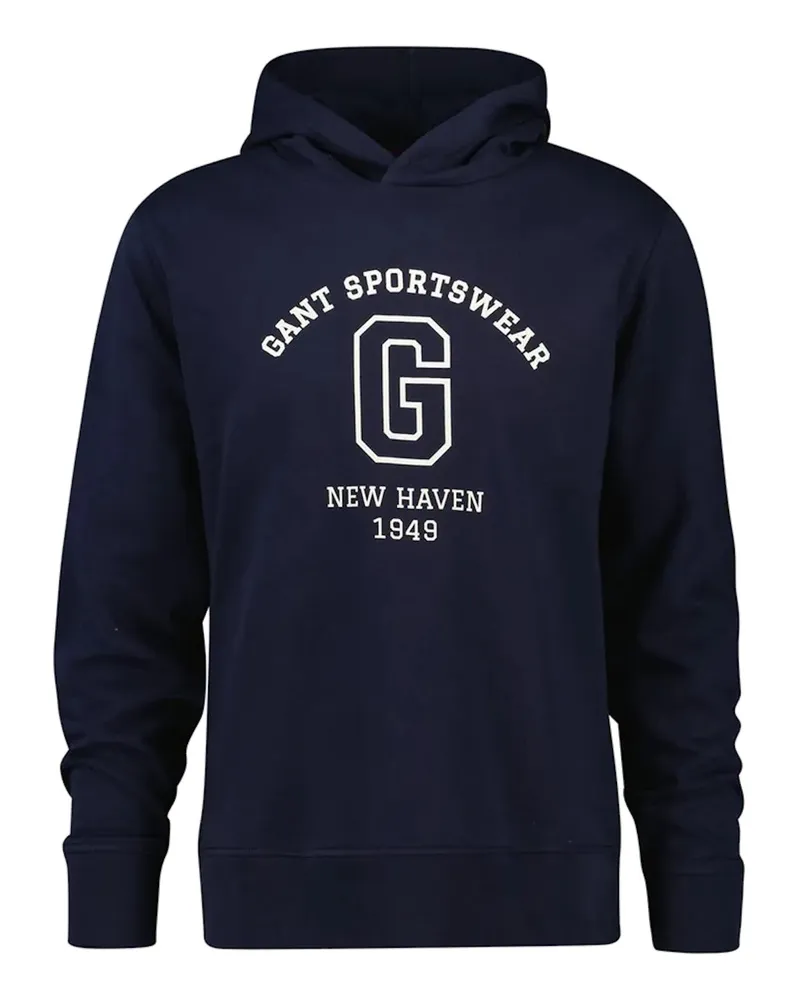 Gant Kapuzensweatshirt Dunkelblau