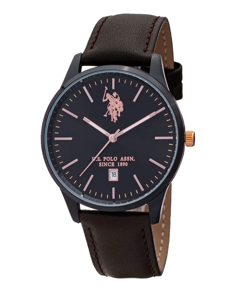 U.S. Polo Assn.  Uhr Owen Herren Uhr Schwarz