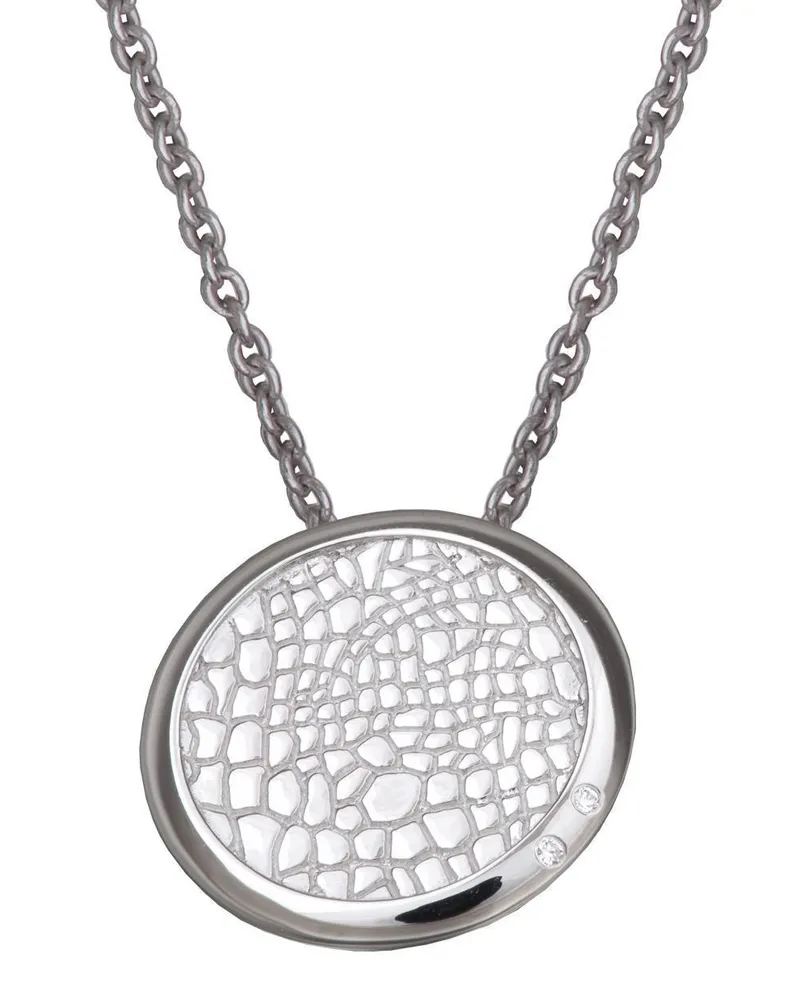 Orphelia Damen-Kette aus 925er Sterlingsilber mit Anhänger – Silber ZH-4541 Silber
