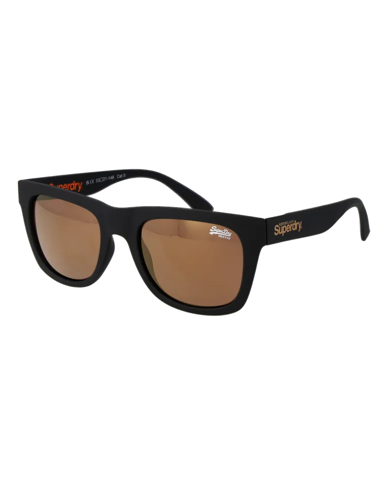 Superdry. SDS BYRONVILLE 104 Sonnenbrille - Schwarz Schwarz