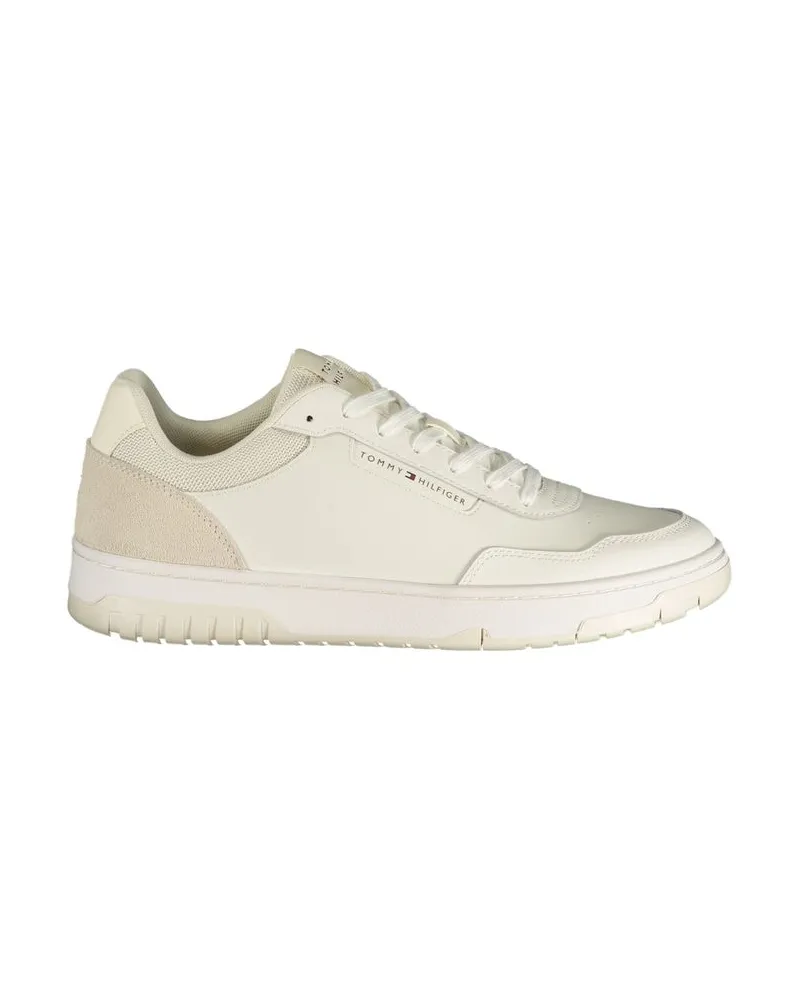 Tommy Hilfiger Herren-Sneaker aus Polyurethan - Weiß Weiß