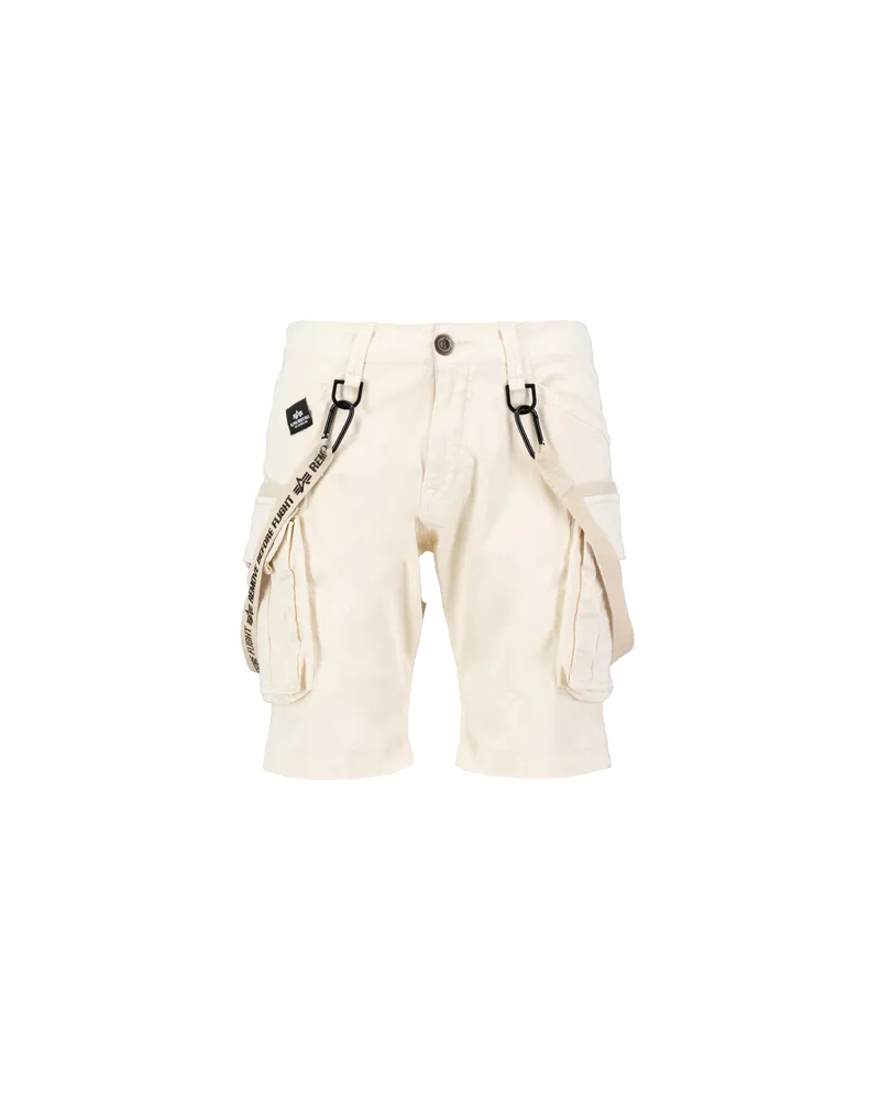 Alpha Industries Utility Short Wollweiß