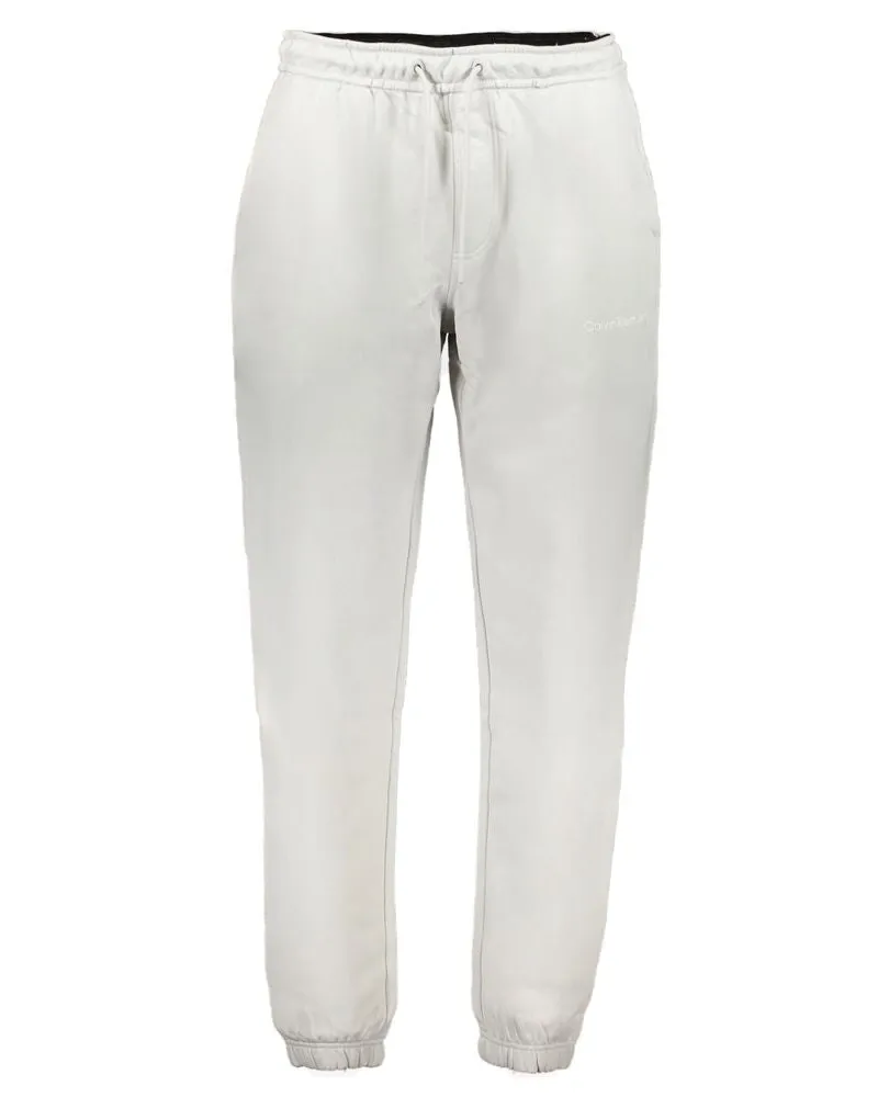 Calvin Klein Grigio Baumwoll-Herren-Sweatpant Grau