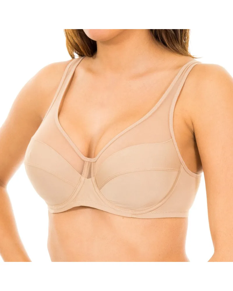 DIM Bügel-BH ohne Schaumstoff Großzügig 3983 Frau Beige