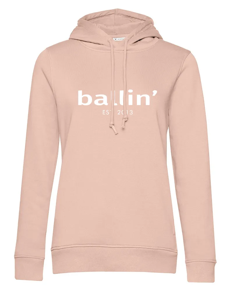 Ballin Wmn Hoodie von  Est. 2013 in der farbe Rosa und in größe Rosa