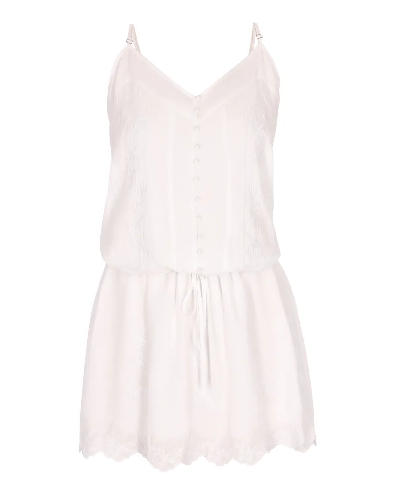 IZIA Kleid Damen Wollweiß Wollweiß