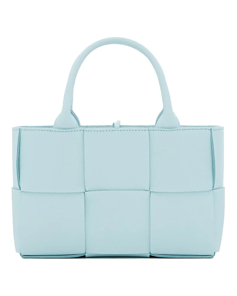 Bottega Veneta Arco Mini-Einkaufstasche Blau