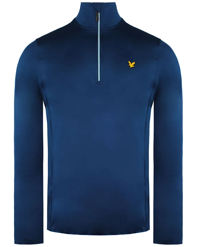 Lyle & Scott Technical Golf Herren Midlayer blau Blau